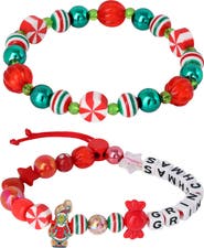 Dr. Seuss The Grinch Bracelet Set for Girls 2-Piece Official License