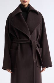 Max Mara Panda Belted Virgin Wool, Alpaca & Cashmere Coat