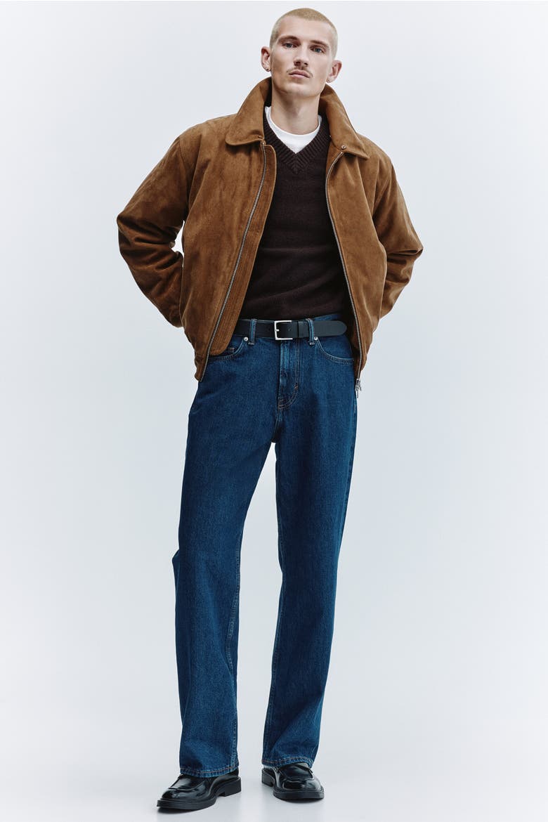 Relaxed Jeans, Main, color, Dark denim blue
