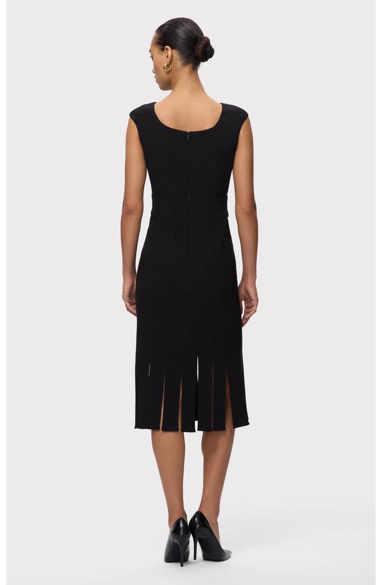 Herve Leger The Yara Dress, Alternate, color, Black