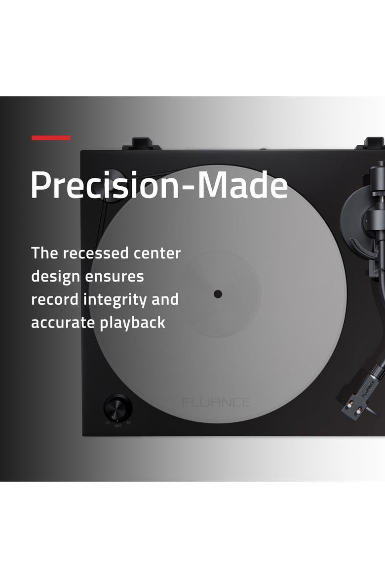 Acrylic Turntable Platter Mat, Reduce Vibrations, Improve Sound Clarity, Alternate, color, Frosted