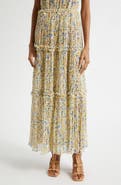 Ulla Johnson Virginie Floral Silk Maxi Skirt