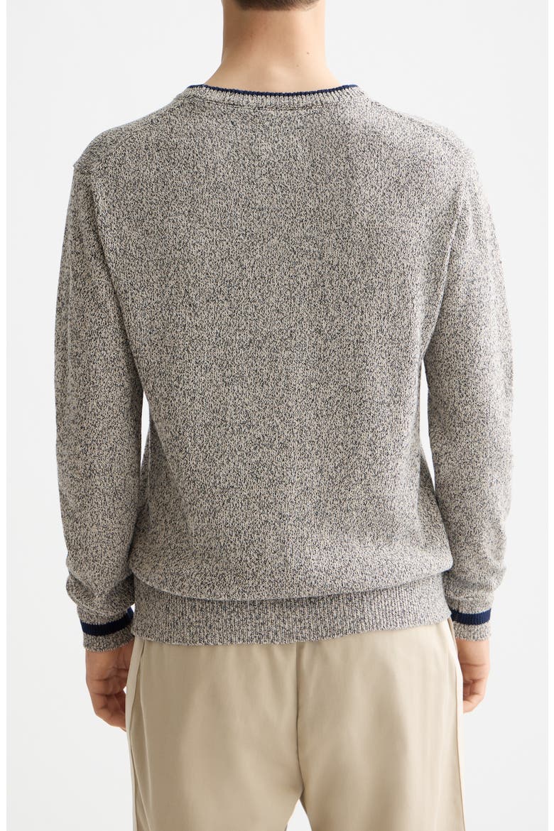Mélange Crewneck Sweater, Alternate, color, PLAZA TAUPE