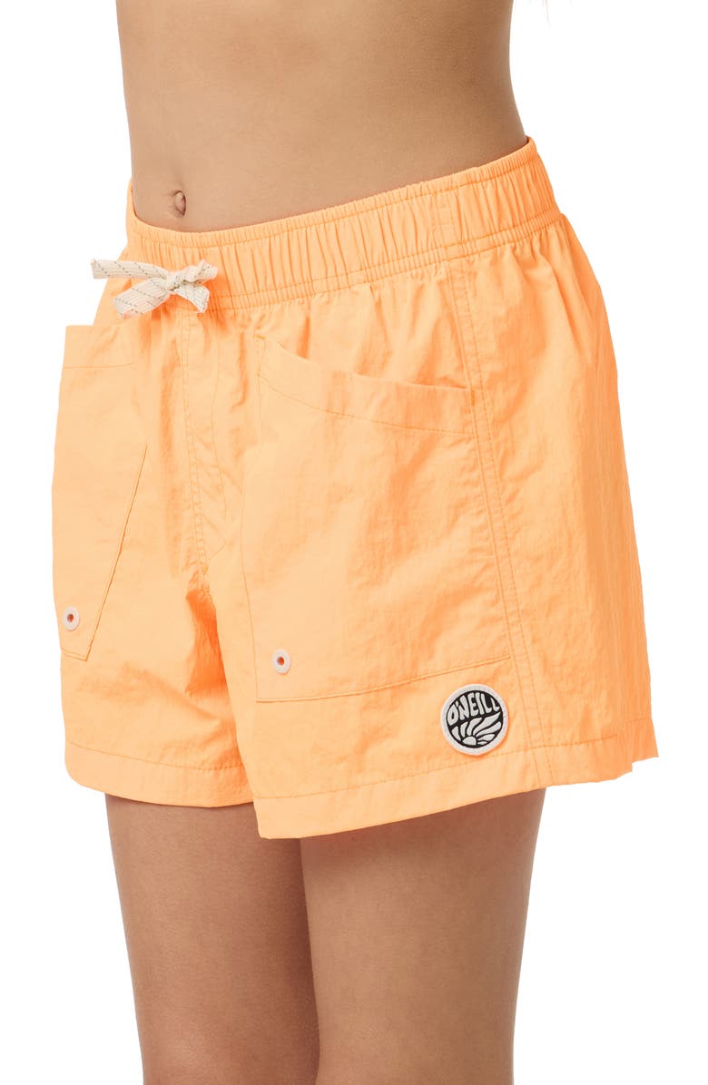 O'Neill Kids' Wedge Board Shorts, Alternate, color, Neon Apricot Nectar