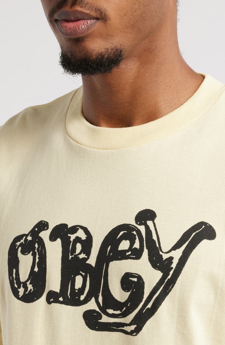 Obey Marker Graphic T-Shirt, Alternate, color,