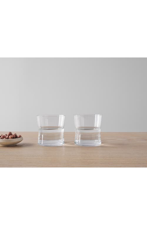 Orrefors Grace Set Of 2 Dof Glasses In Transparent