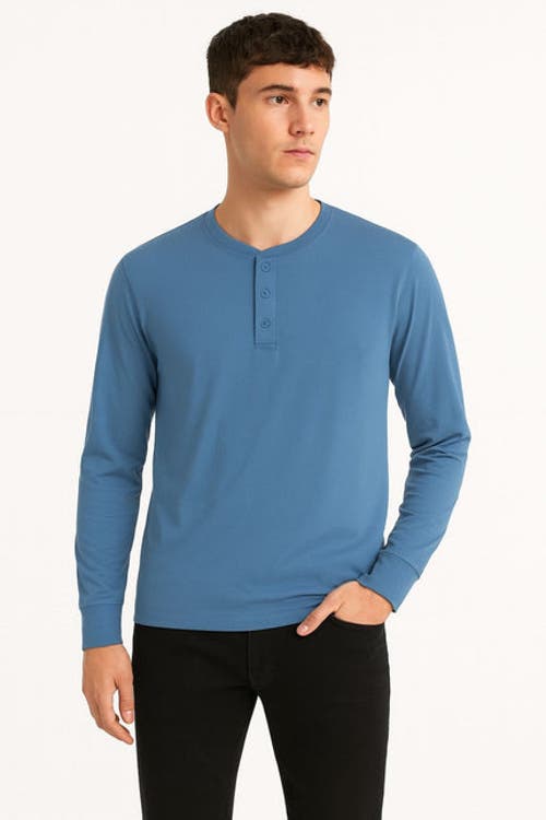 Benben 3 Pack Mens Long Sleeve Henley Tees