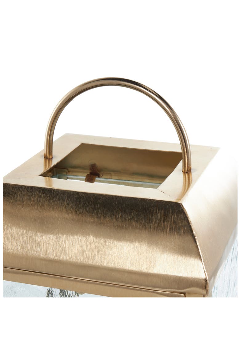 Metal Candle Lantern, Alternate, color, GOLD