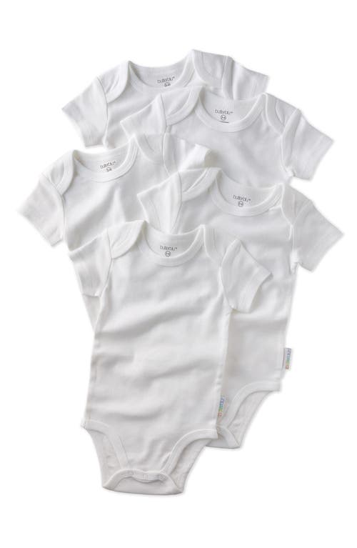 Butterblu Avery Assorted 5-pack Bodysuits In White