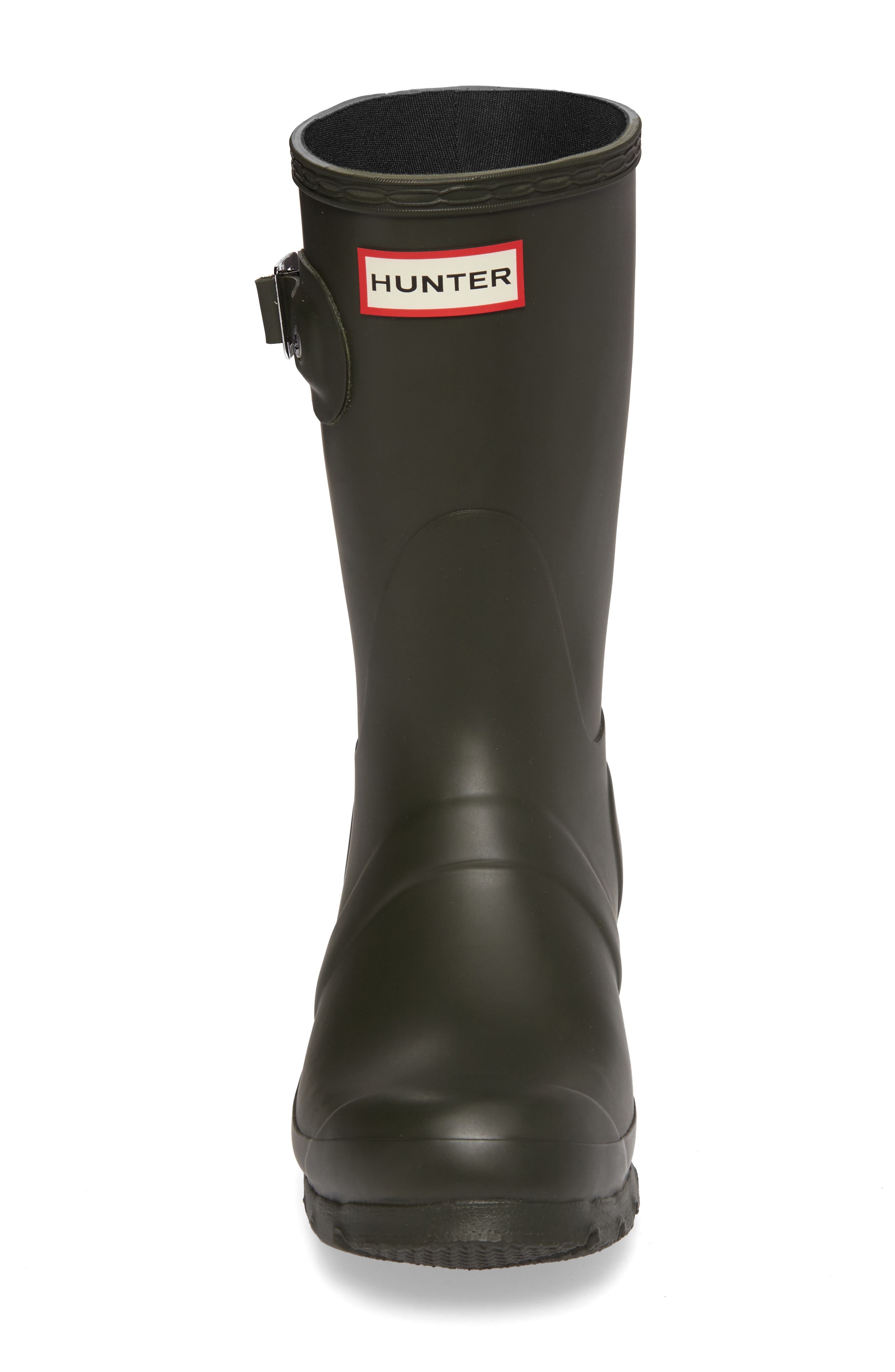 Original Short Waterproof Rain Boot, Alternate, color, DARK OLIVE