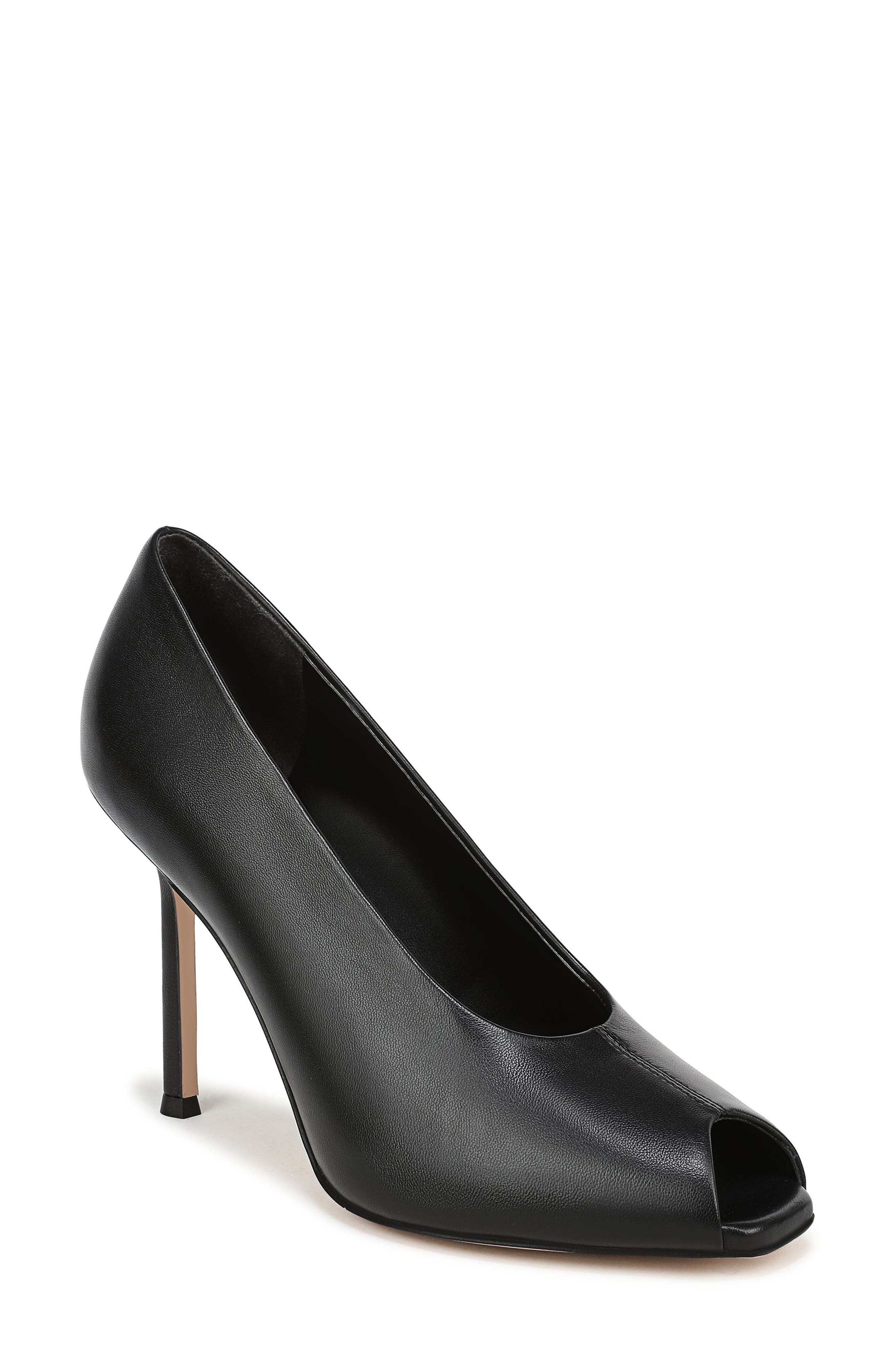 Favorite Daughter Yara Peep Toe Pump, Main, color, Black