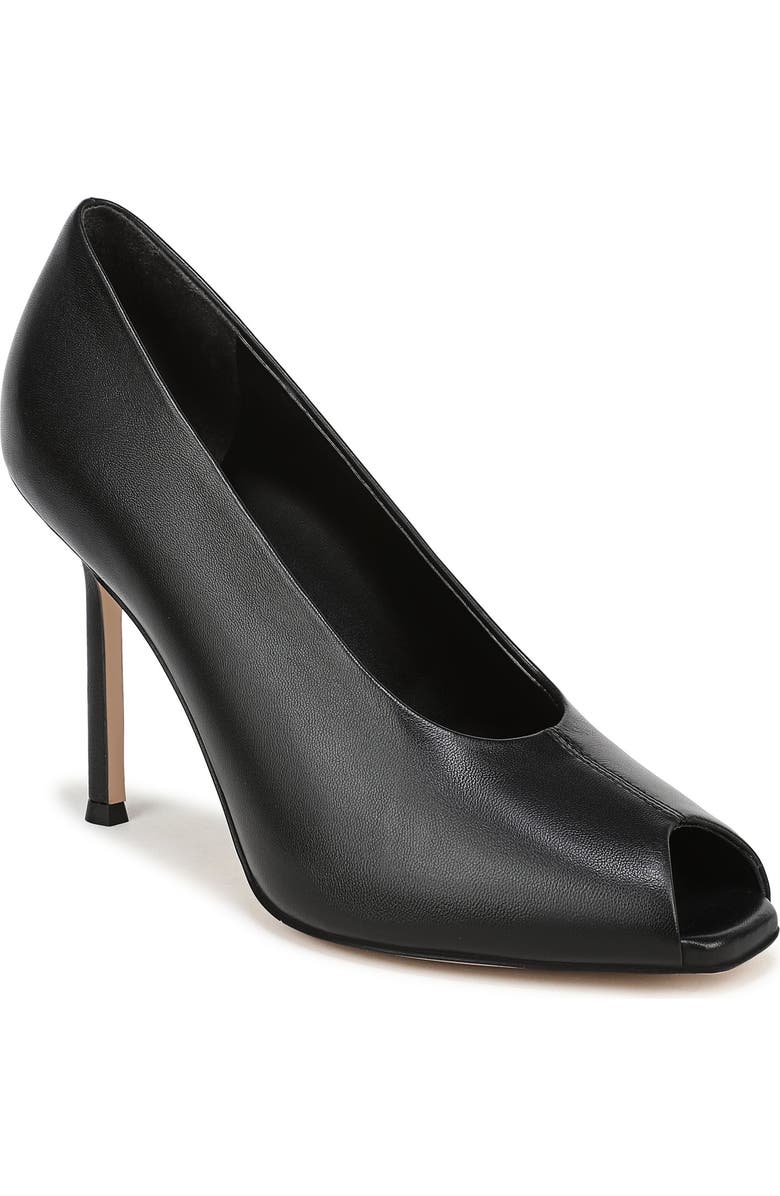 Favorite Daughter Yara Peep Toe Pump, Main, color, Black