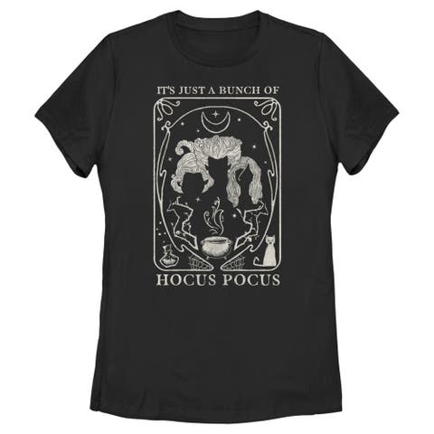 Women's Hocus Pocus Witch Tarot Card  Graphic T-Shirt