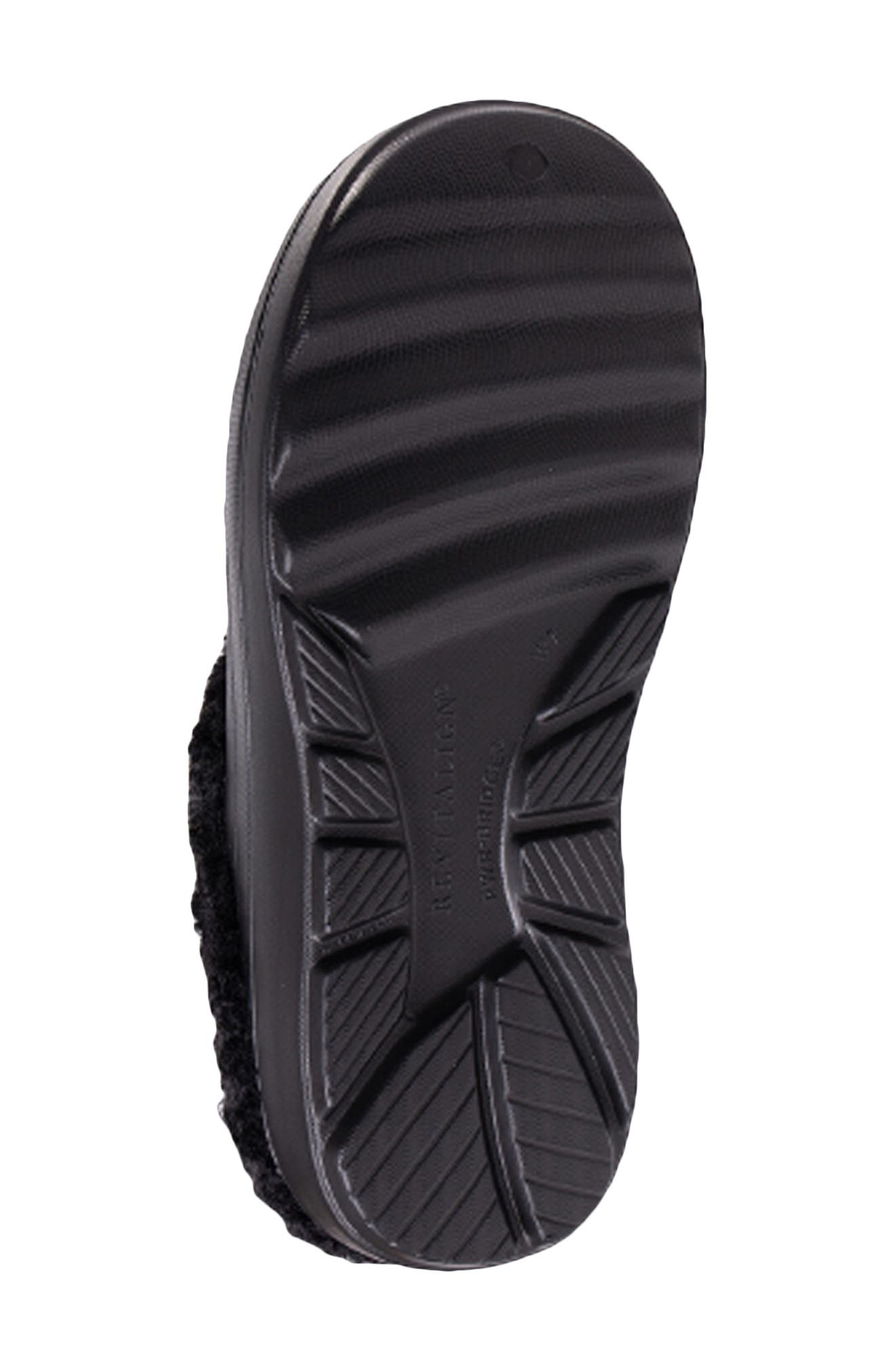 Revitalign Fusion Vitality Faux Fur Lined Clog, Alternate, color, Black