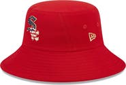 New Era Men's New Era  Red Chicago White Sox 2023 Fourth of July Bucket Hat