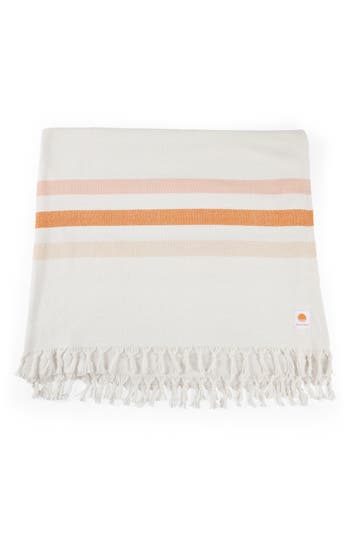 Picnic Time Oceanside Beach Blanket In Orange