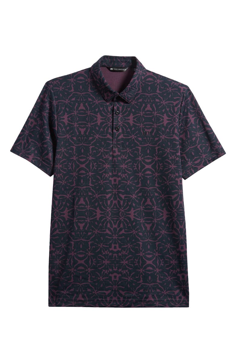 TravisMathew Vine City Floral Piqué Polo, Alternate, color,