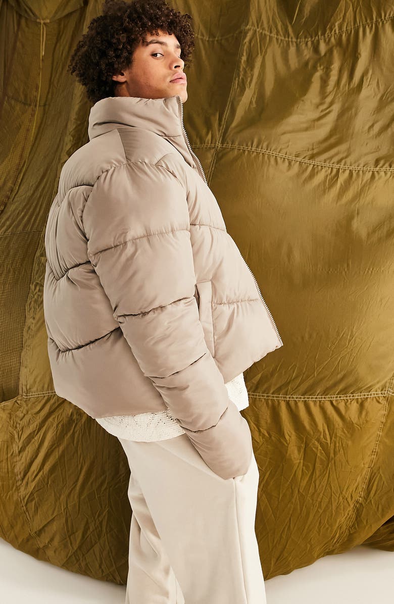 ASOS DESIGN Puffer Jacket, Alternate, color,