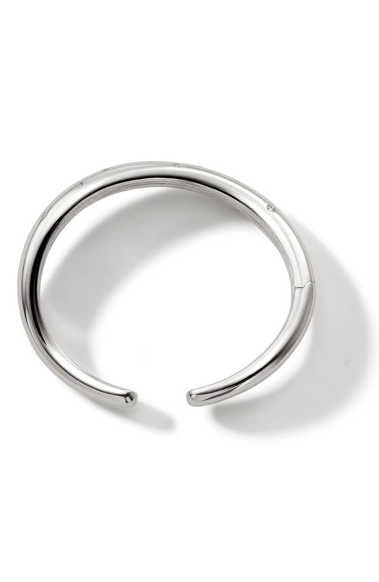 John Hardy Surf Kick Pavé Diamond Cuff Bracelet, Alternate, color, 