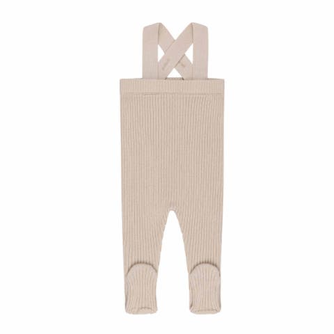Looms Bubble Knit Collection - Ribbed Overalls