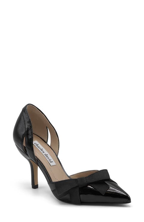 Gluck Faux Leather Pump