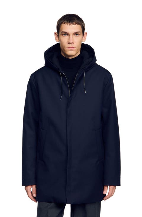 Hooded Parka With Zip