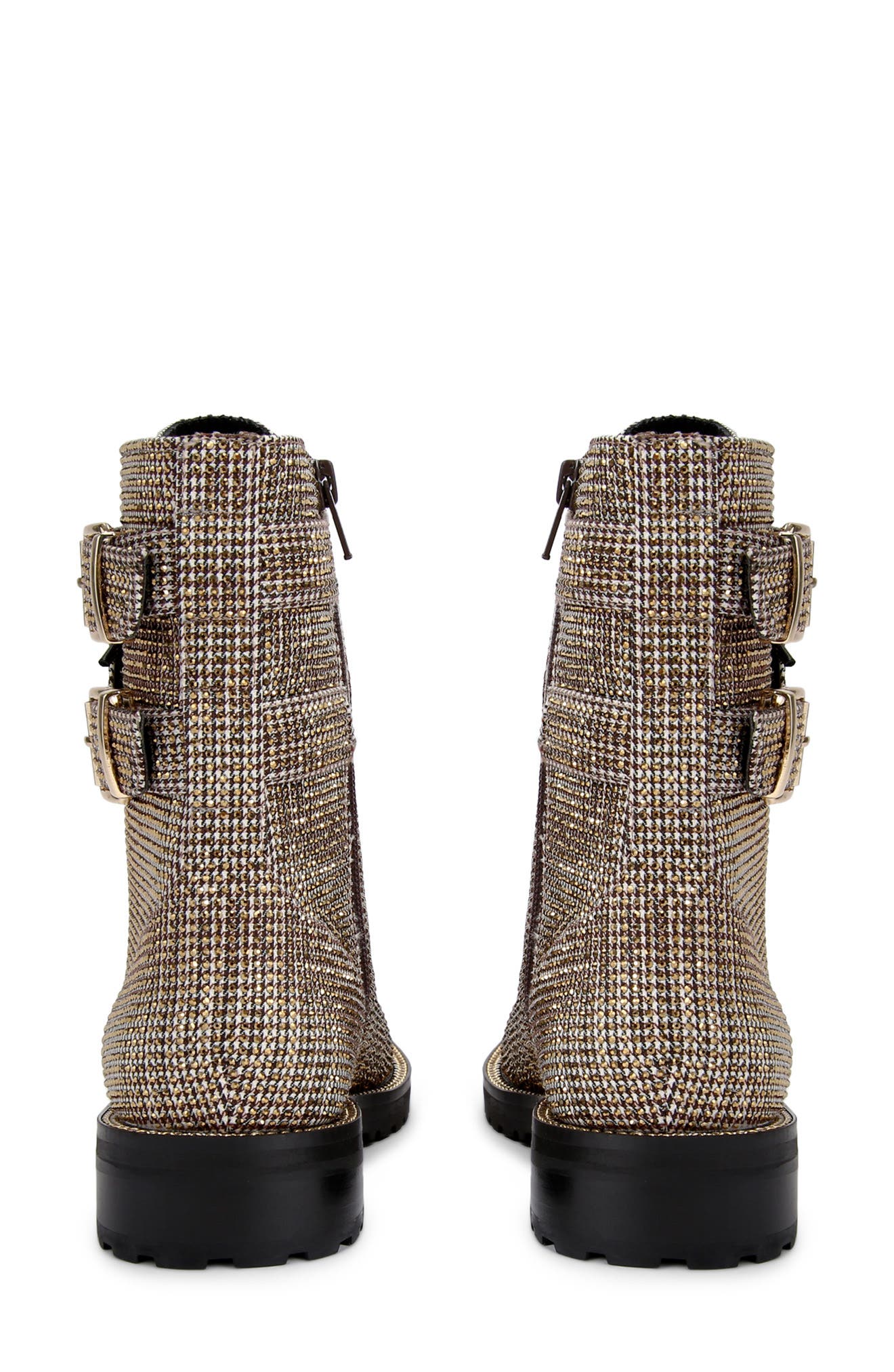Kurt Geiger London Sutton Crystal Houndstooth Boot, Alternate, color, 