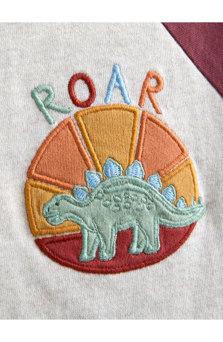 JOJO MAMAN BEBE Kids' Long Sleeve T-Shirt & Pants, Alternate, color, Natural