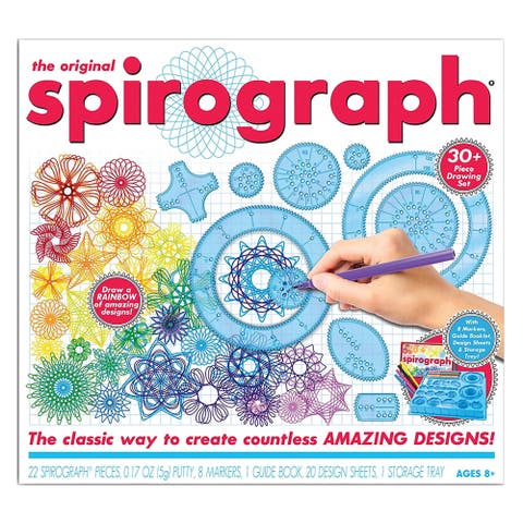 The Original Spirograph Drawing Kit w/ Markers & Guide Book
