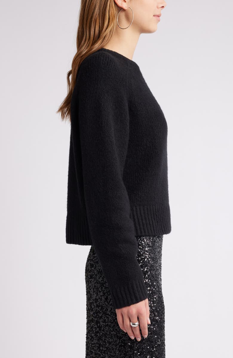 Open Edit Boxy Crewneck Sweater, Alternate, color, 