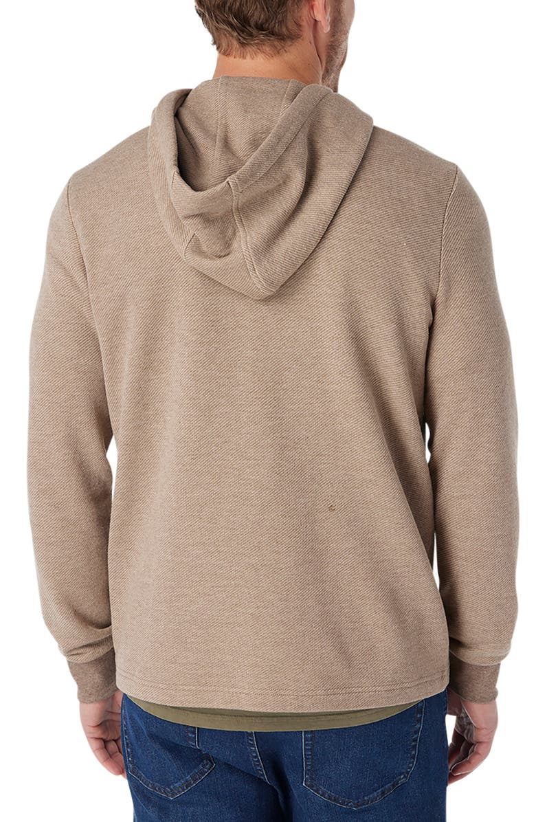 Fair Harbor Tailwind Textured Hoodie, Alternate, color, Oak