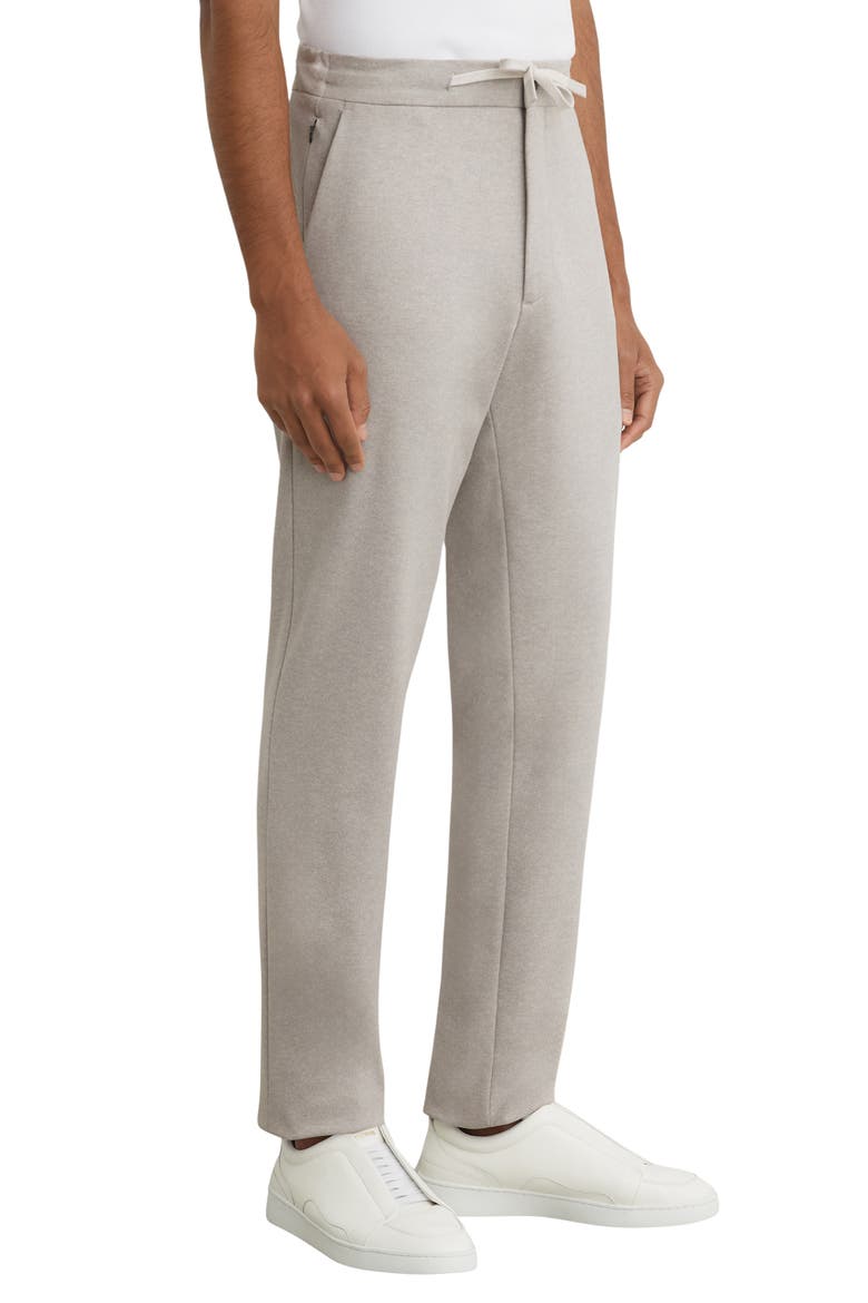 Trip R-Flex Four-Way Stretch Drawstring Trousers, Main, color, GREY MELANGE