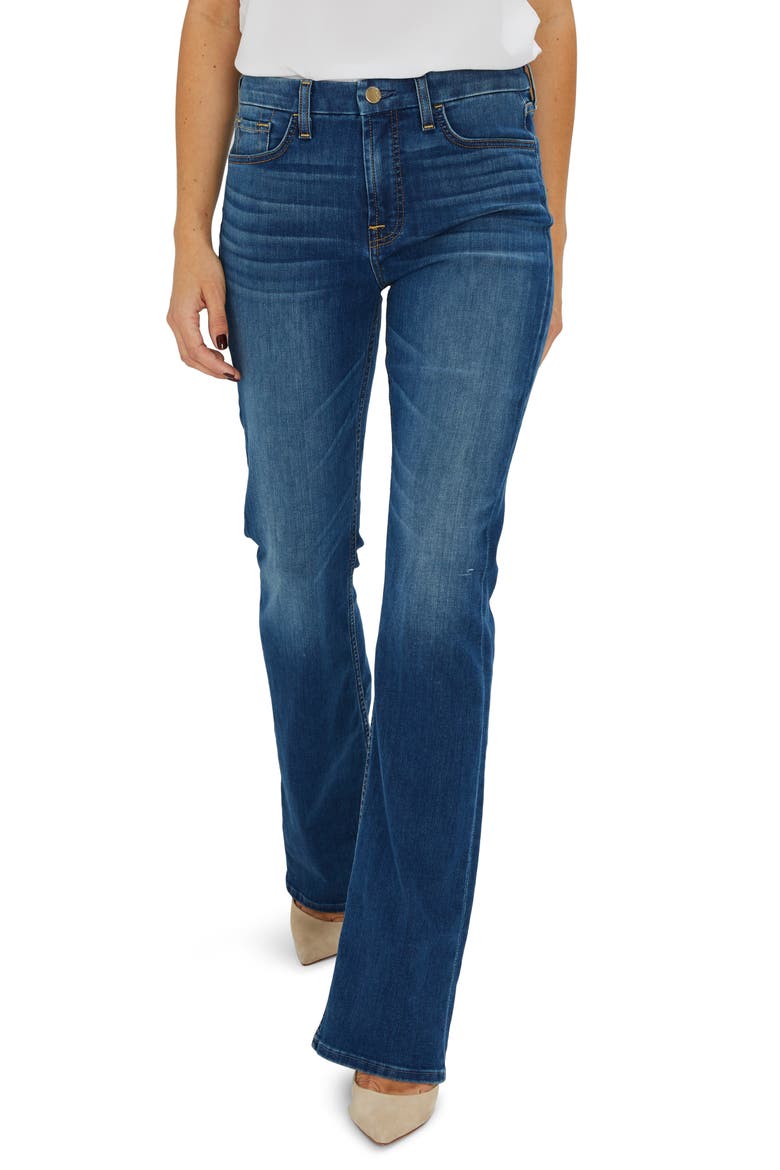 JEN7 Slim Bootcut Jeans, Main, color, TWILIGHT DREAMS