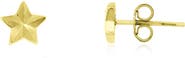 The Lovery Fine Jewelry Fluted Puffy Star Stud Earrings