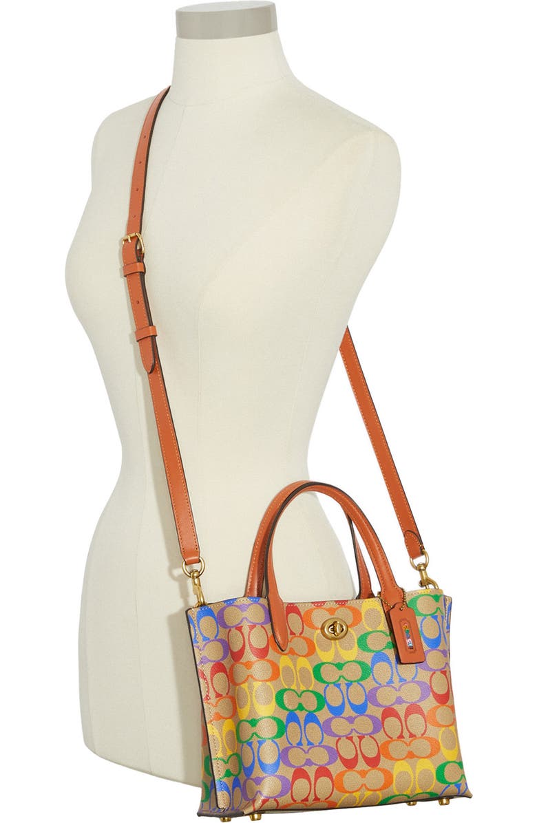 COACH Pride Coated Canvas Tote Bag, Alternate, color,