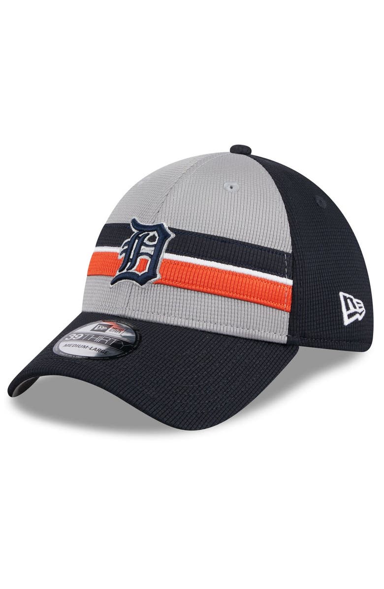 New Era Men's New Era Gray Detroit Tigers 2024 Batting Practice 39THIRTY Flex Hat, Main, color, Gray