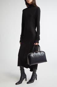 TOTEME Cocoon Long Sleeve Cape Dress