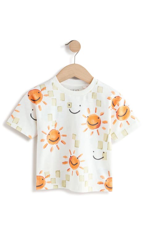 Kids' Sunshine Smile Print Cotton T-Shirt (Little Kid)