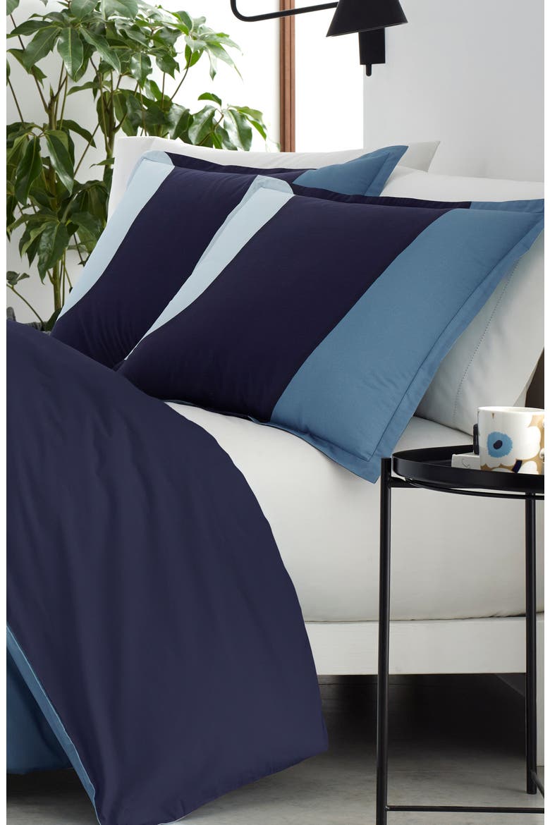 Seireeni Duvet Cover & Sham Set, Alternate, color, BLUE