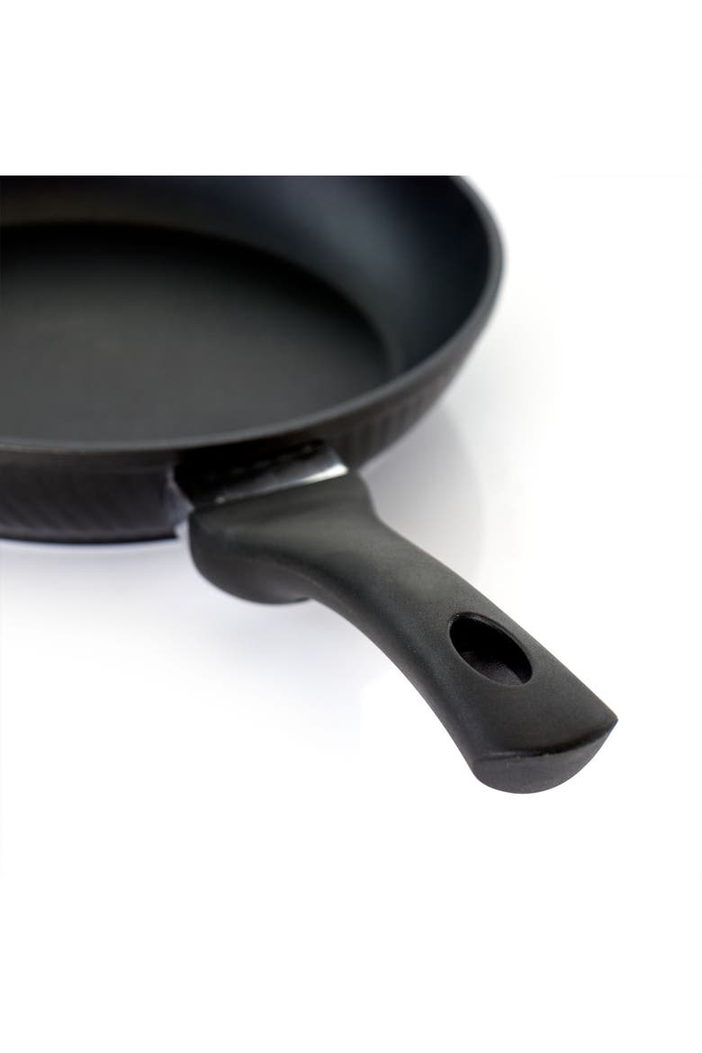 Kono 9.5 Inch Aluminum Nonstick Frying Pan, Alternate, color, Metallic Silver