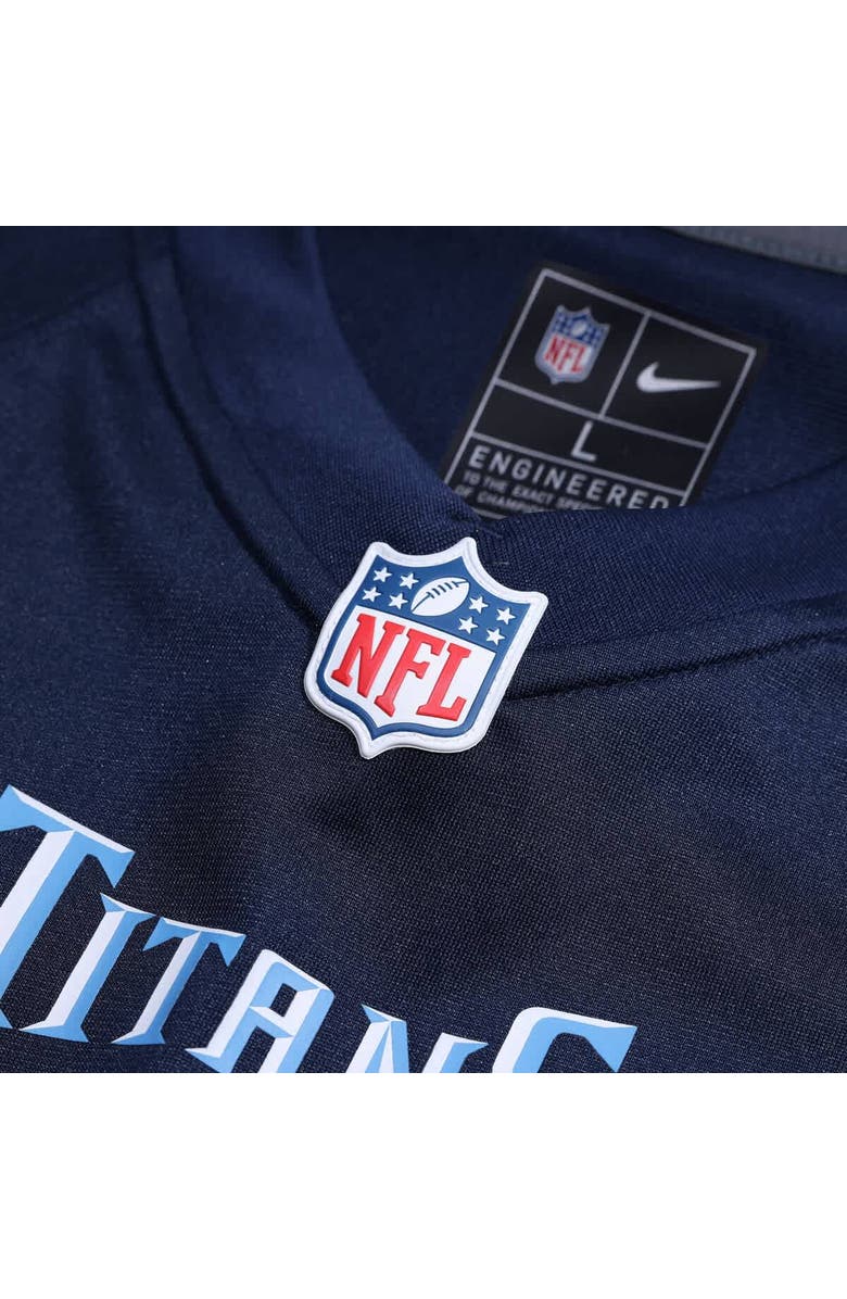 Nike Men's Nike Jeffery Simmons  Navy Tennessee Titans  Game Jersey, Alternate, color, Navy