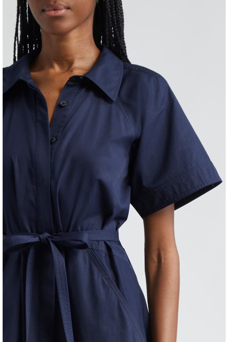 Julianna Cotton Shirtdress, Alternate, color, MARITIME NAVY