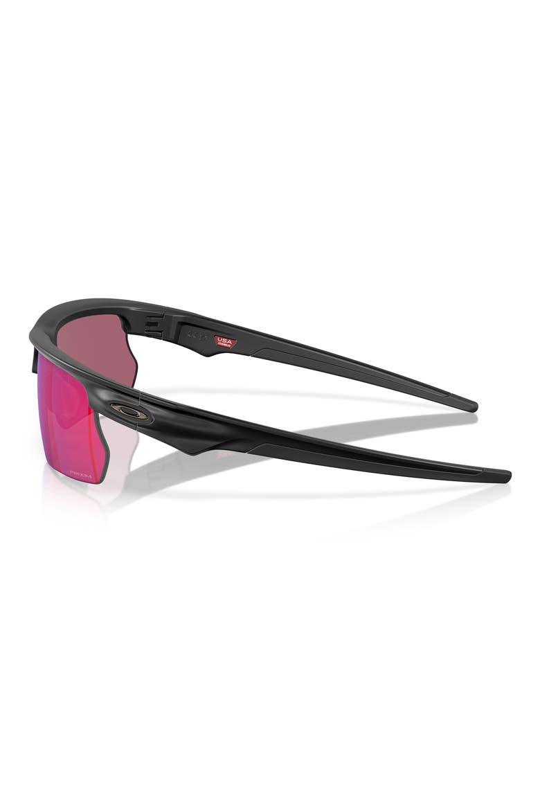 Bisphera 68mm Prizm™ Gradient Oversize Rectangular Sunglasses, Alternate, color, CRYSTAL GREY