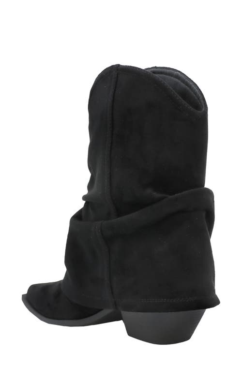 Seven7 Foldover Bootie In Black
