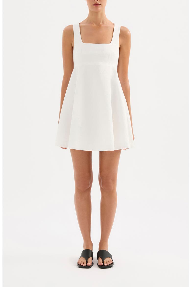 Selene Mini Dress, Main, color, White