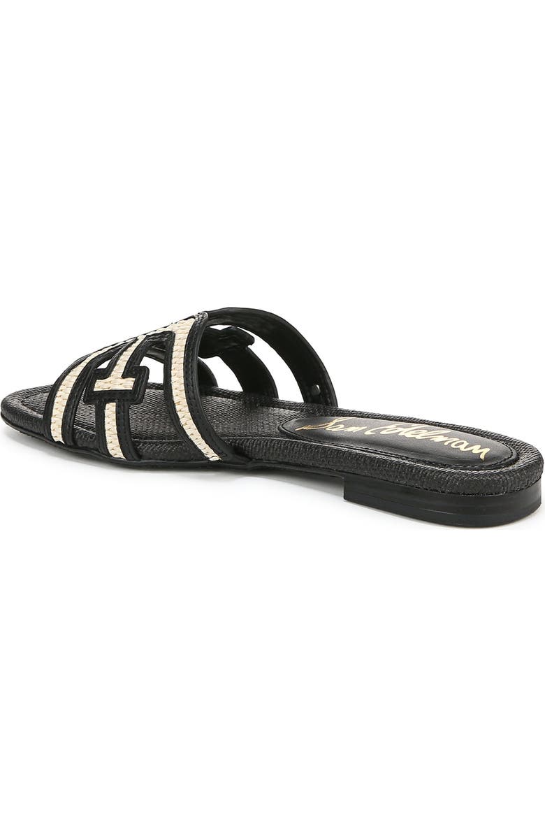 Sam Edelman Bay Slide Sandal, Alternate, color, Linen/ Black