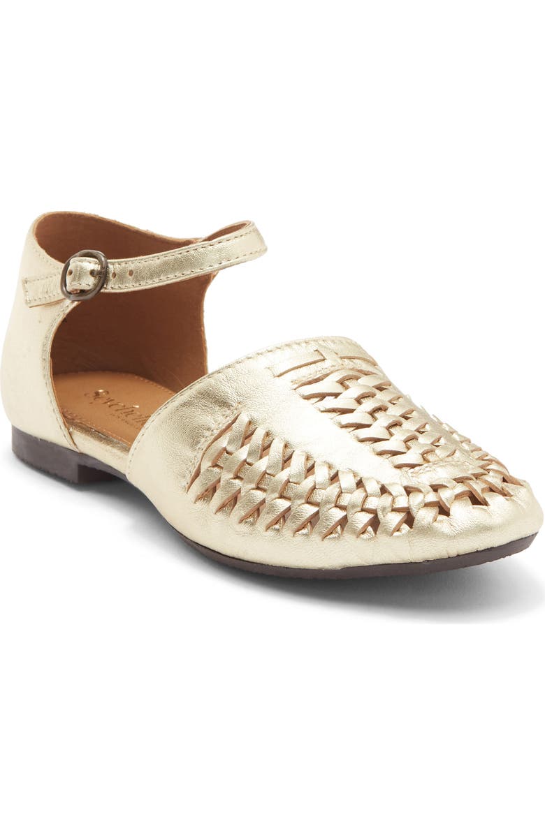 Seychelles Crimson Flat, Main, color, Gold