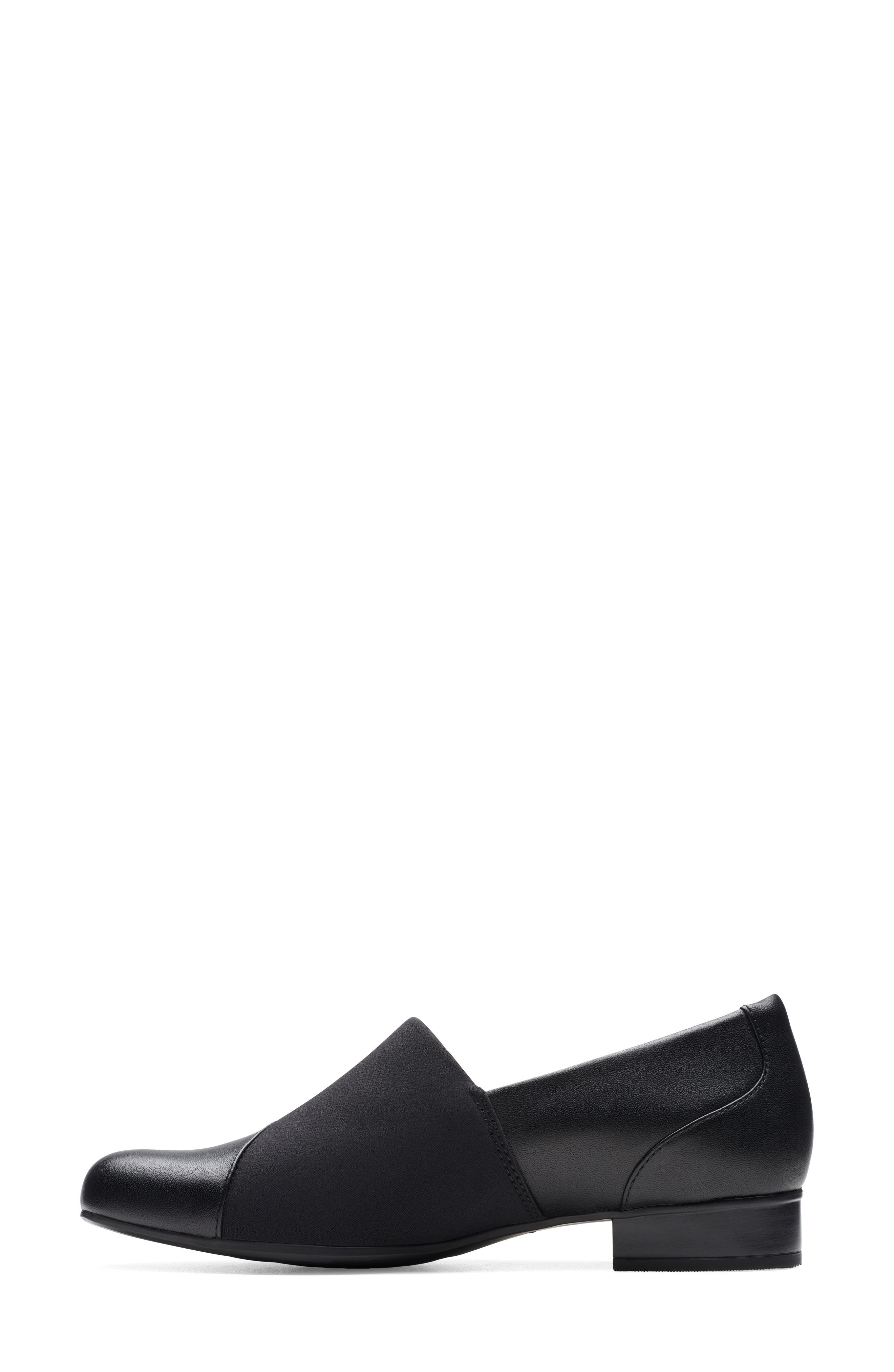 Juliet Gem Leather Loafer, Alternate, color, BLACK LEATHER