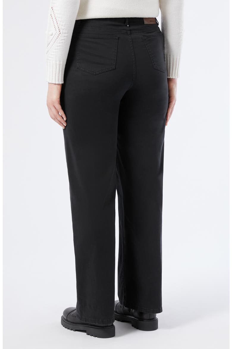 Straight Leg Jeans, Alternate, color, BLACK