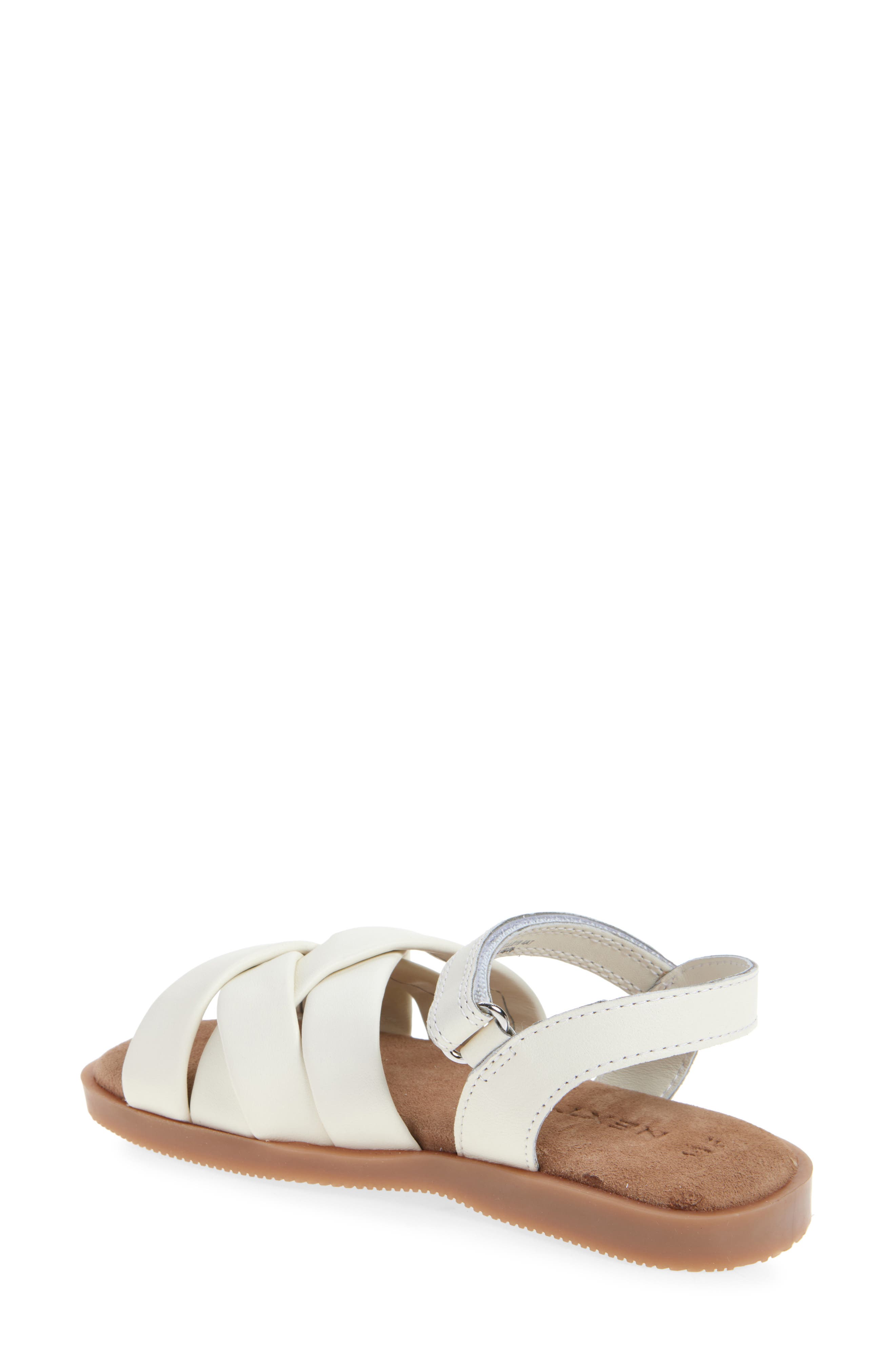NEXT Kids' Ankle Strap Sandal, Alternate, color, Cream